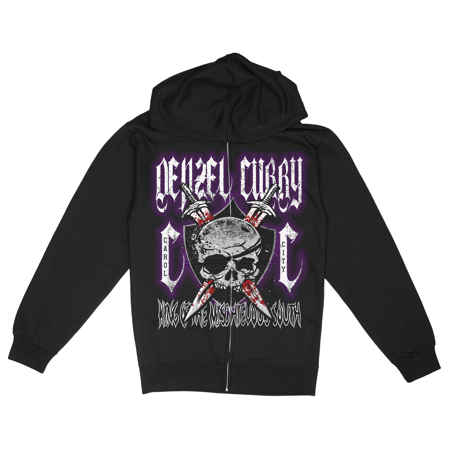 Dagger Zip Up Hoodie
