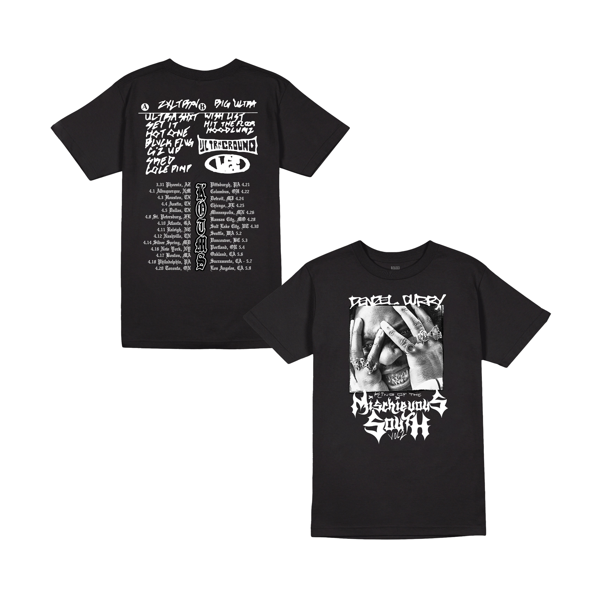 Mixtape 2025 Tour Tee – Denzel Curry