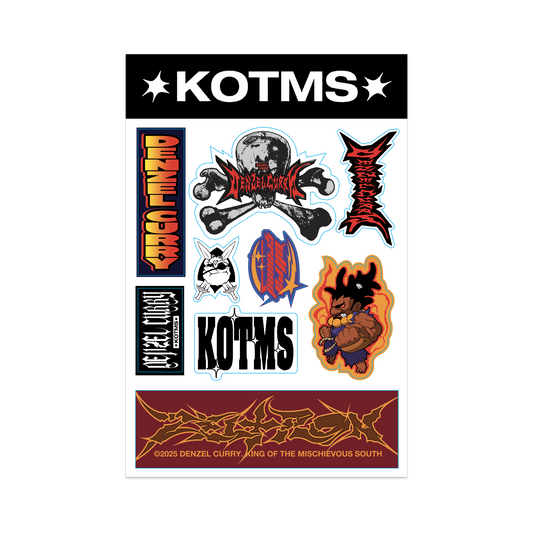 KOTMS Sticker Sheet