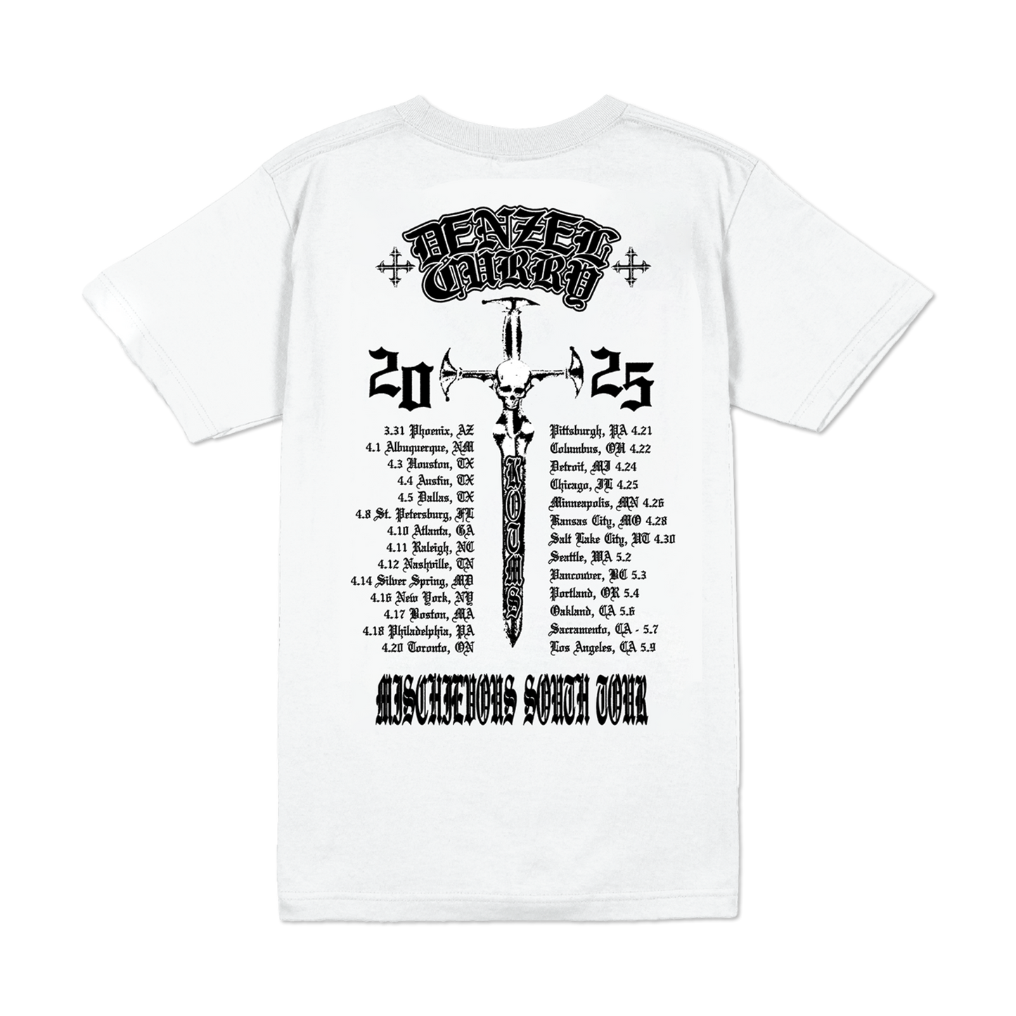 DC 2025 Tour Tee
